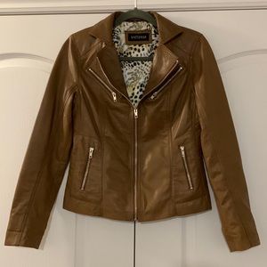 Women's Brown Leather Jacket